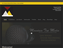 Tablet Screenshot of mountaintopmedia.org